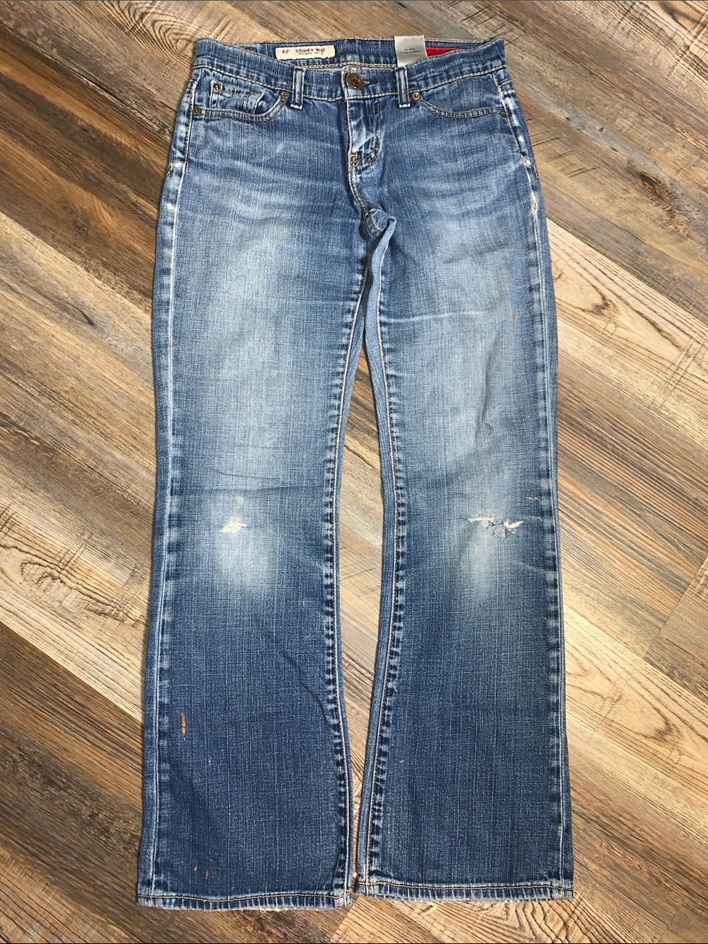 Y2K Express Women's Light Blue Boot Cut Jeans